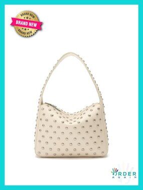 Studded Shoulder Bag PU Y2K Underarm Purse Women Handbag